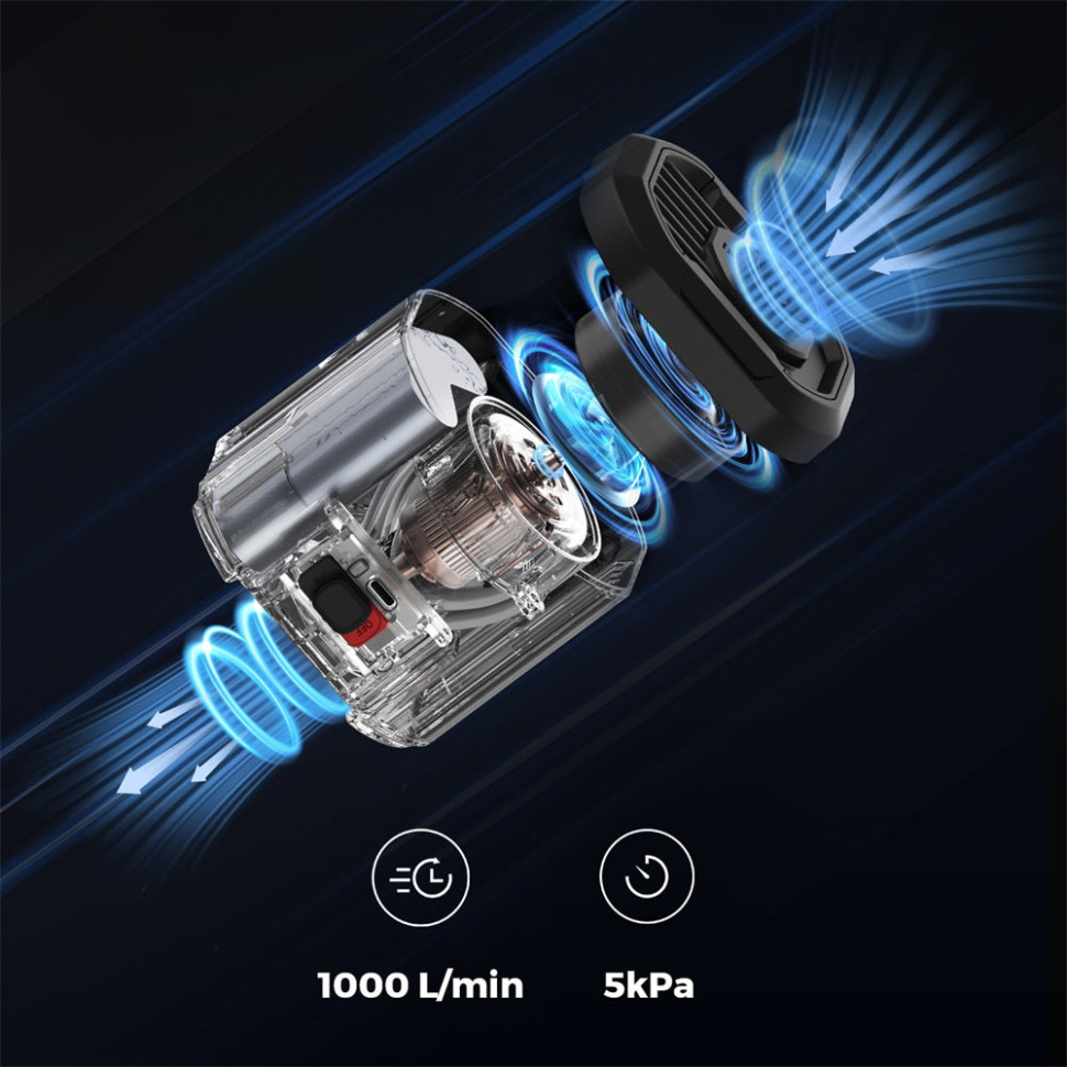 Портативный воздушный насос FLEXTAIL Evo Pump 3 Orange (EP3G1300-OG-i) Вес 0.35