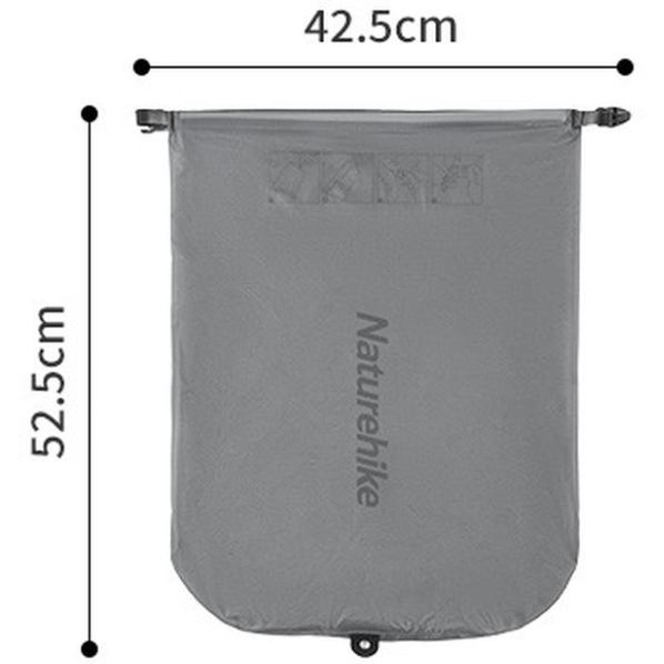 Надувной матрас NATUREHIKE CNH22DZ018 183 см Gray (6975641888482) Материал нейлон 20D с покрытием TPU