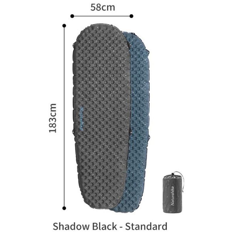 Надувной матрас NATUREHIKE CNH22DZ018 183 см Gray (6975641888482) Тип матрас