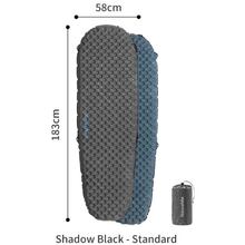 Надувной матрас NATUREHIKE CNH22DZ018 183 см Gray (6975641888482)