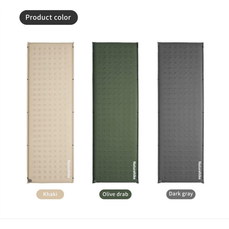 Внешний вид Коврик самонадувающийся Naturehike CNK2550WS025 60 мм Green (6977465866042)