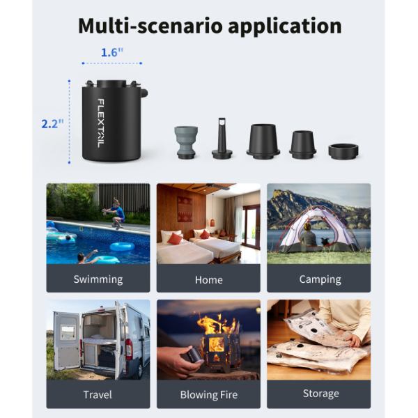 Внешний вид Насос FLEXTAIL Tiny Pump Black (6975755961323)