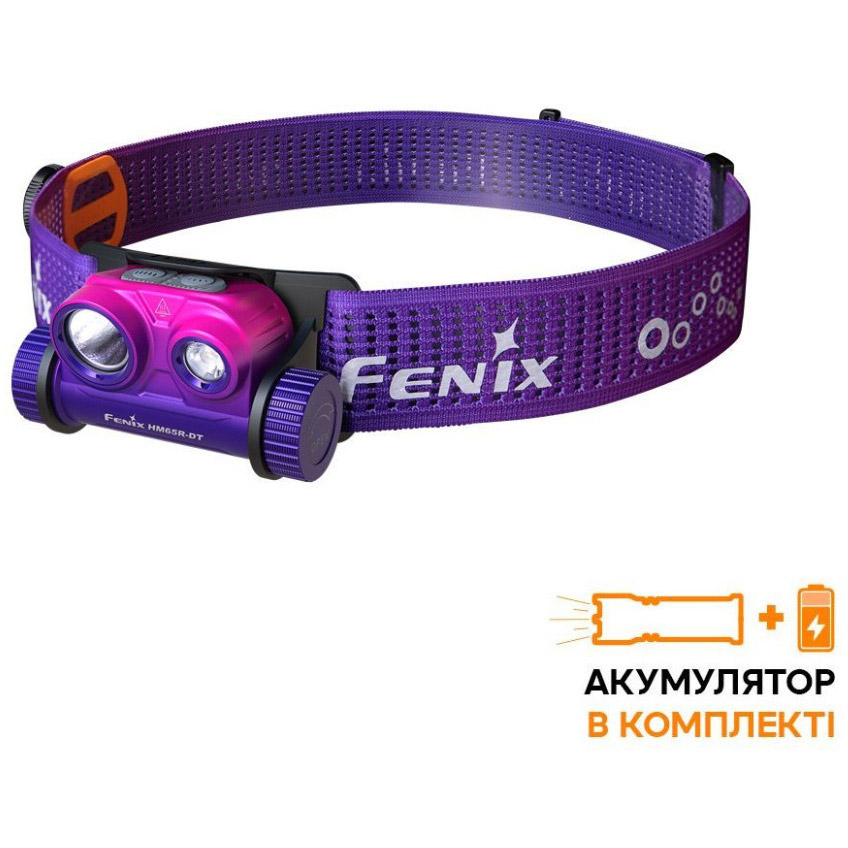 Ліхтар FENIX HM65R-DT Lilac (HM65RDTNEB) Тип ліхтар