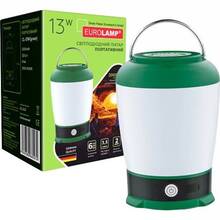 Фонарь кемпинговый EUROLAM 13W Micro-USB Green (CL-13W(green))