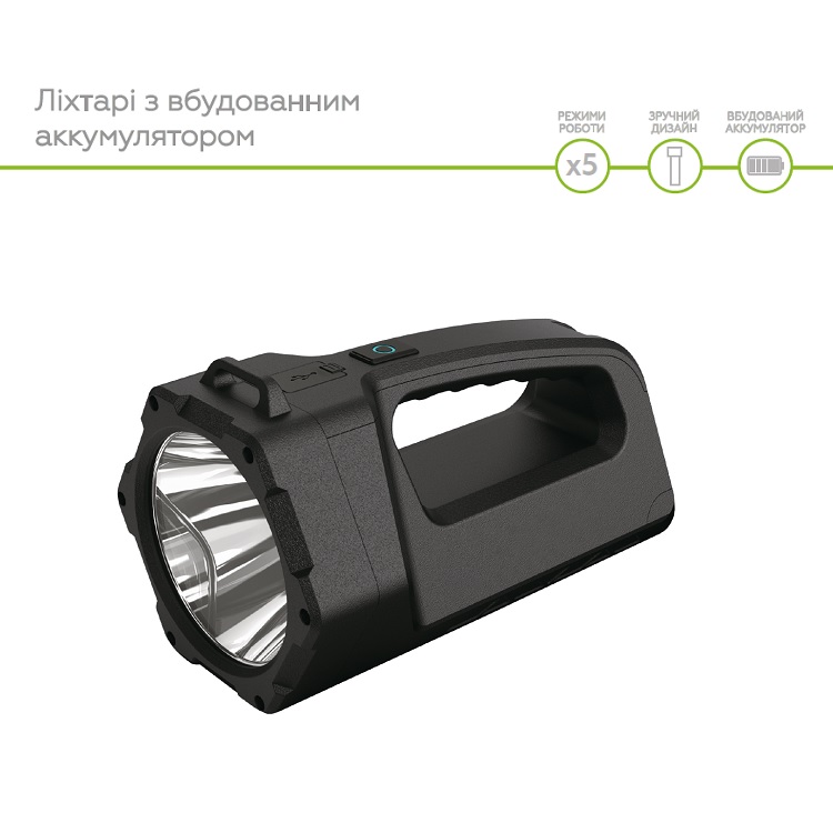 Фонарь EUROLAM 5W (FLASH-5W(black)) Тип фонарь-лампа