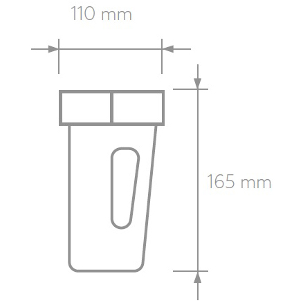 Фонарь EUROLAM 5W (FLASH-5W(black)) Мощность 5W