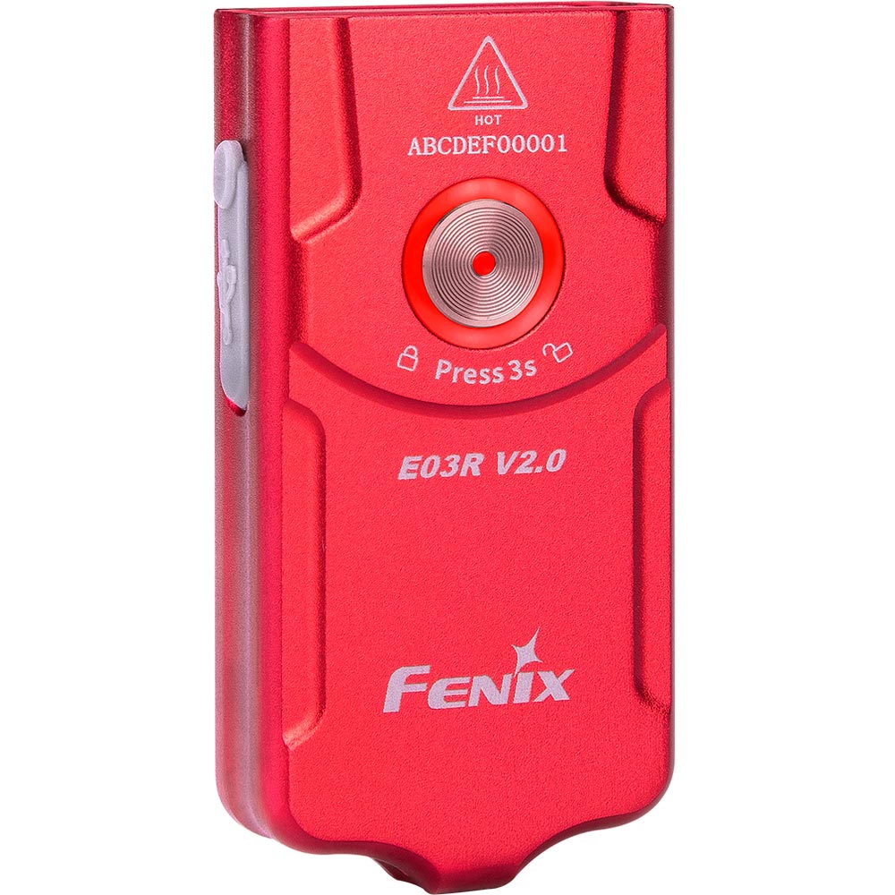 Фонарь FENIX E03R V2.0 (E03RV20RED) Тип фонарь