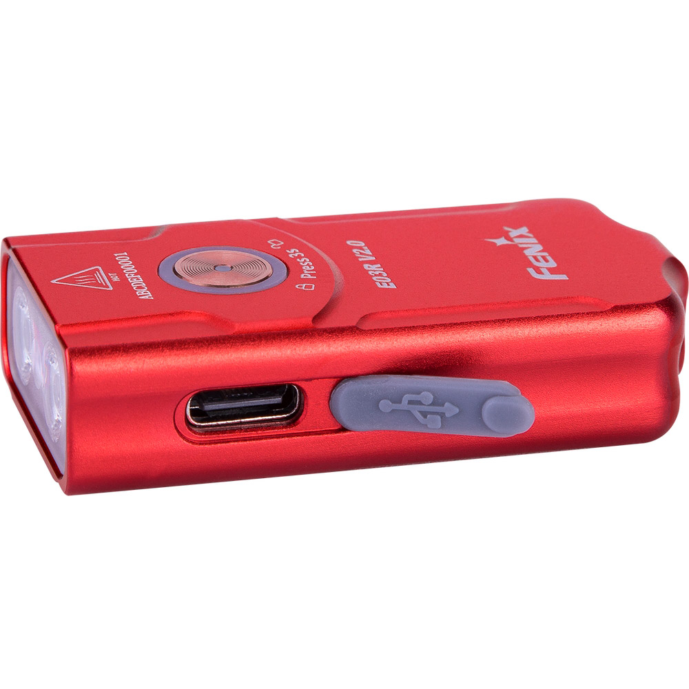 Фонарь FENIX E03R V2.0 (E03RV20RED) Источник энергии аккумулятор