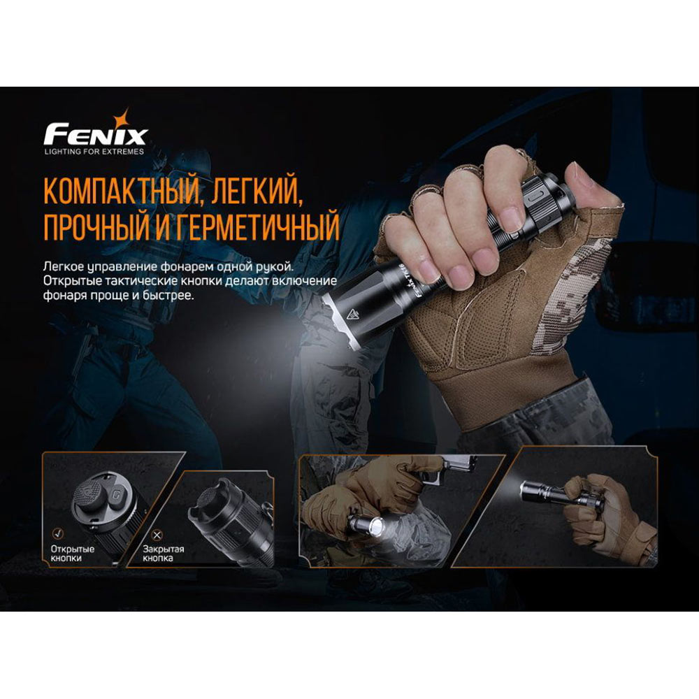 Фото 14 Ліхтар FENIX TK16 V2.0 Green