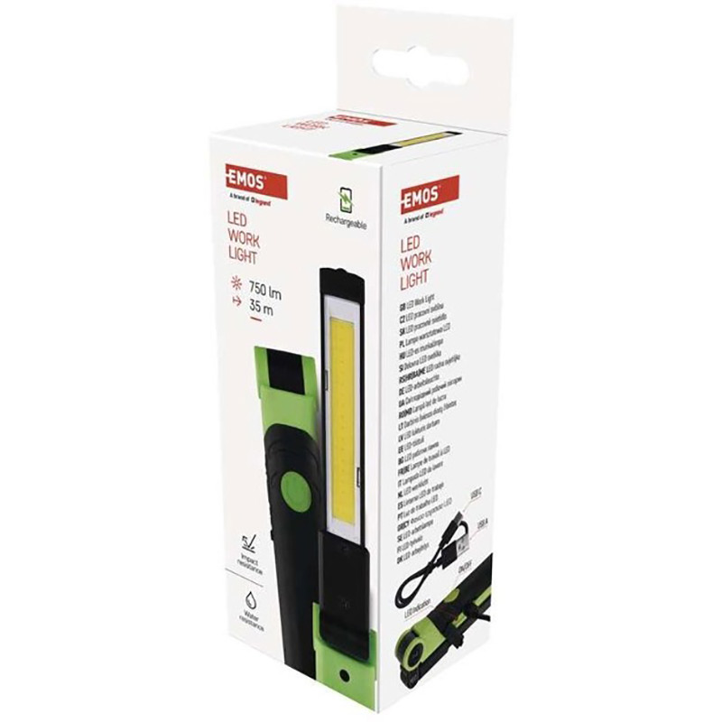 В Фокстрот Фонарь EMOS P4540 Green