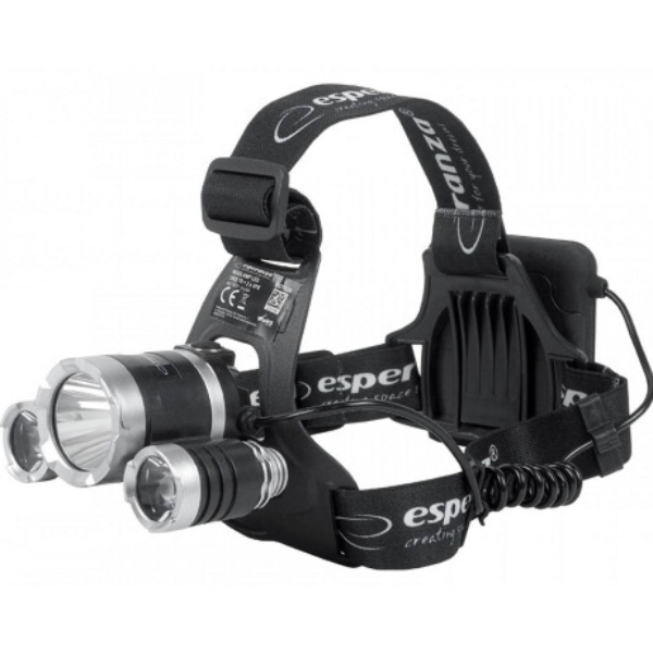 Ліхтар налобний ESPERANZA Head Lamp LED T6 CEPHEUS Cepheus (EOT026) Джерело енергії батарейки
