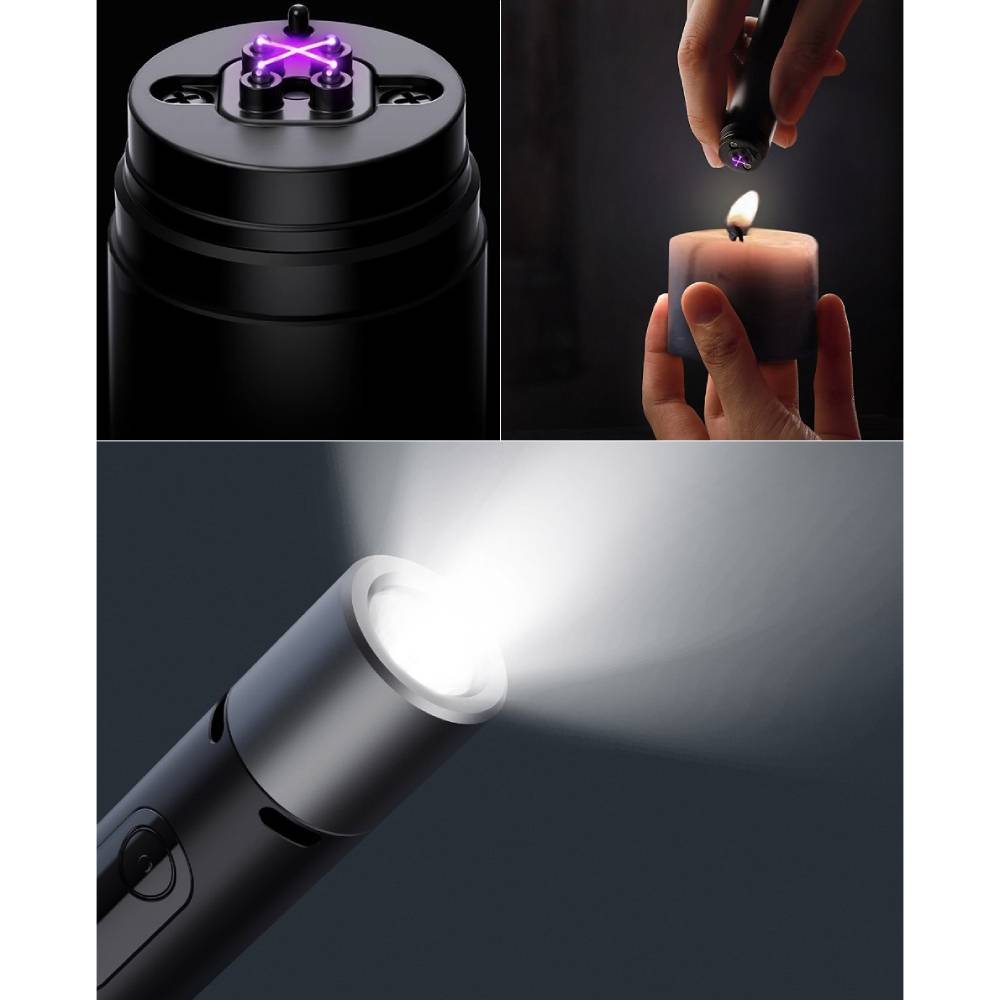 Фонарик NEXTOOL с электрошокером Xiaomi Black (NE2040) Яркость светодиодов 500 люмен
