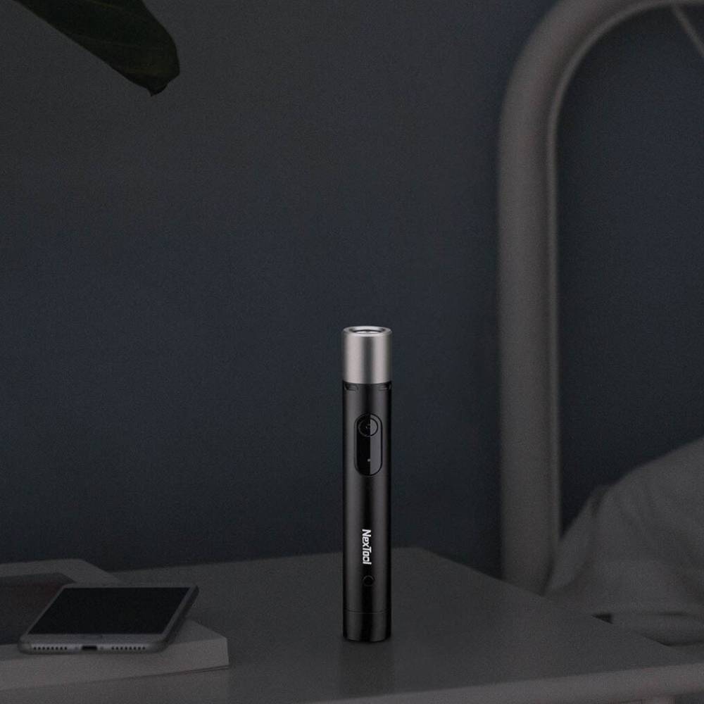 Фонарик NEXTOOL с электрошокером Xiaomi Black (NE2040) Дальность луча 150