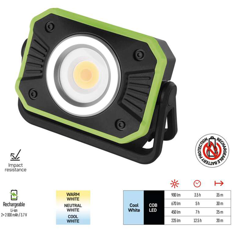 Зображення Ліхтар EMOS P4542 COB LED 900 Lm