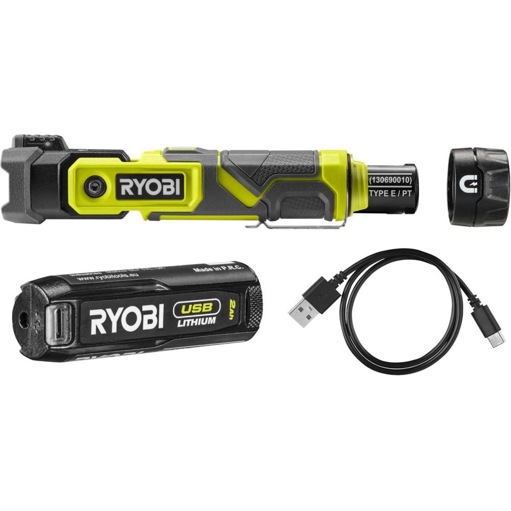 Фонарь RYOBI USB Lithium RLP4-120G (5133006131) Тип фонарь