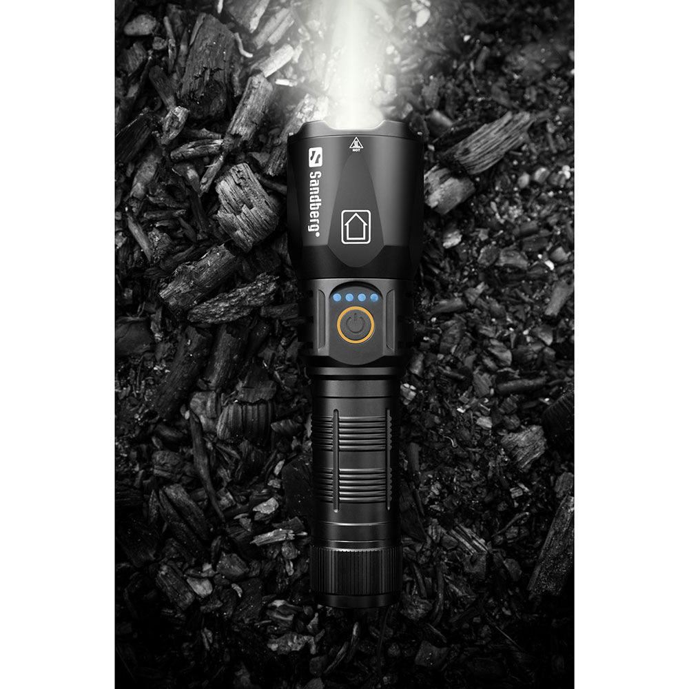 Фото Фонарь ручной ANDBERG Survivor Torch Powerbank 5000 mAh  (420-89)