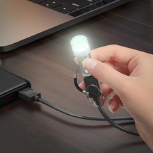 Ліхтар HOCO UA38A Type-C to LED light adapter Gray (6942007647717)