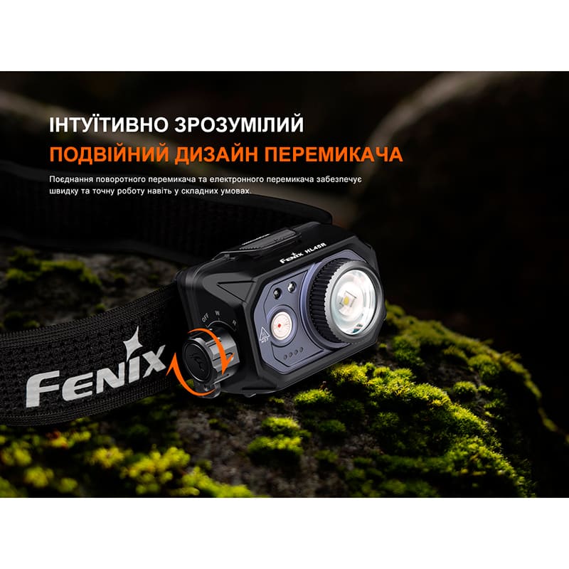 Фото 17 Ліхтар налобний FENIX HL45R LED (HL45RLED)