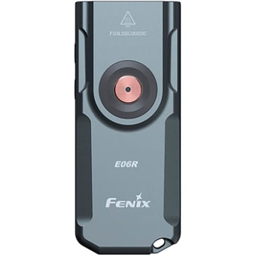 Ліхтар-брелок FENIX E06R Gray (E06RGray) Оснащення лазерний вказівник
