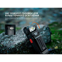 Ліхтар ручний FENIX SW05R-RED LED Black (SW05R-RL)