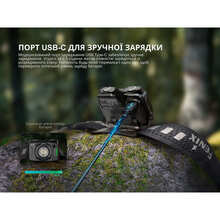 Ліхтар налобний FENIX HL12R V2.0 Gray (HL12RV20Gr)