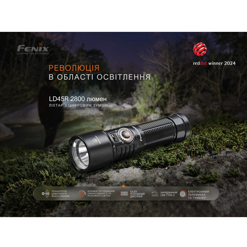 Покупка Ліхтар FENIX LD45R
