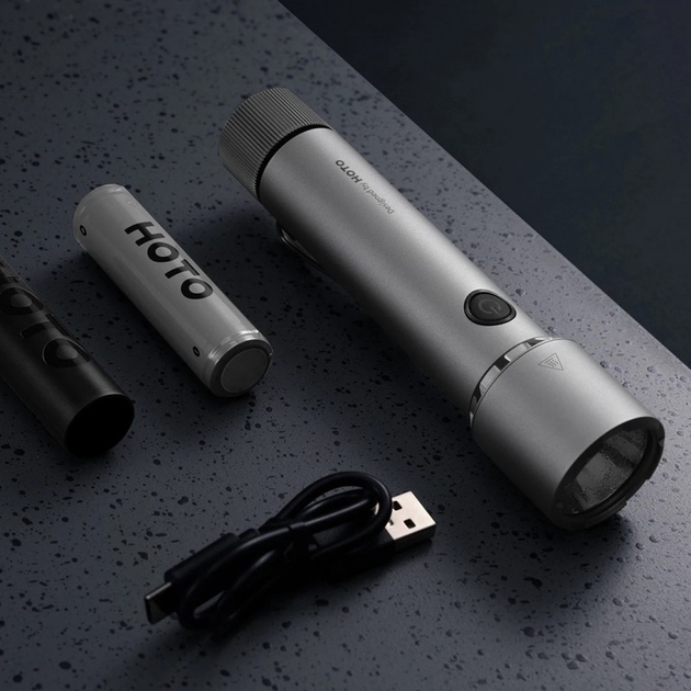 Фото Ліхтарик HOTO Xiaomi Flashlight Tactics 2300 (QWSDT005)
