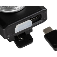 Фонарь профессиональный MACTRONIC  Flagger 650 (500 Lm) Double Cool White USB Rechargeable (PHH1073)