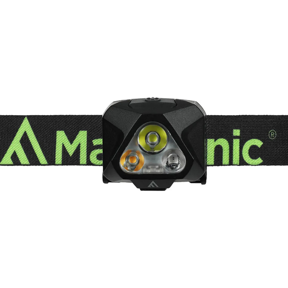 Ліхтар MACTRONIC Illuma (430 Lm) Cool White/Neutral White/Red LED USB Recharge Type-C (AHL0081) Тип ліхтар налобний