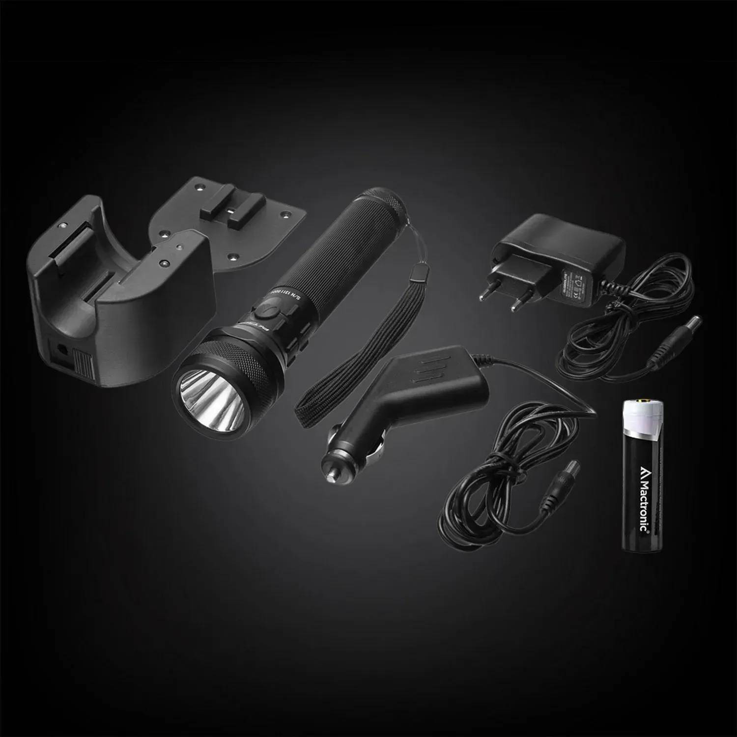 Изображение Фонарь MACTRONIC Patrol LTD Rechargeable Black (THH0055)