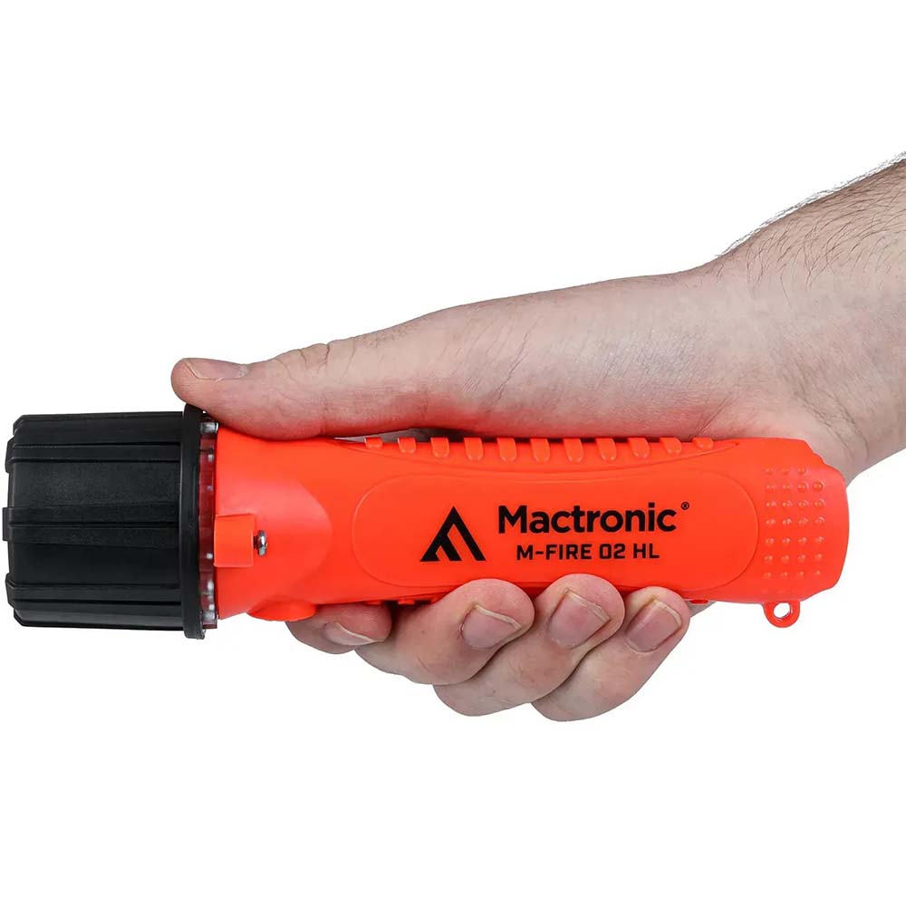 Ліхтар пожежний MACTRONIC M-Fire 02 HL (290 Lm) Ex-ATEX (PHH0216) Оснащення кріплення/кліпса/гачок