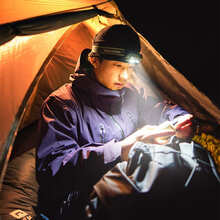 Фонарь налобный NATUREHIKE CNK2450ZM010 Brown (6976507665452)