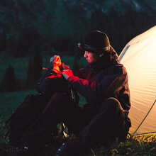 Фонарь налобный NATUREHIKE CNK2450ZM010 Brown (6976507665452)