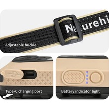 Фонарь налобный NATUREHIKE CNK2450ZM015 Sandy (6927595794166)