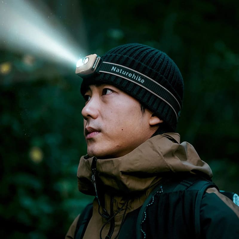 Фонарь налобный NATUREHIKE CNK2450ZM015 Sandy (6927595794166) Источник энергии аккумулятор