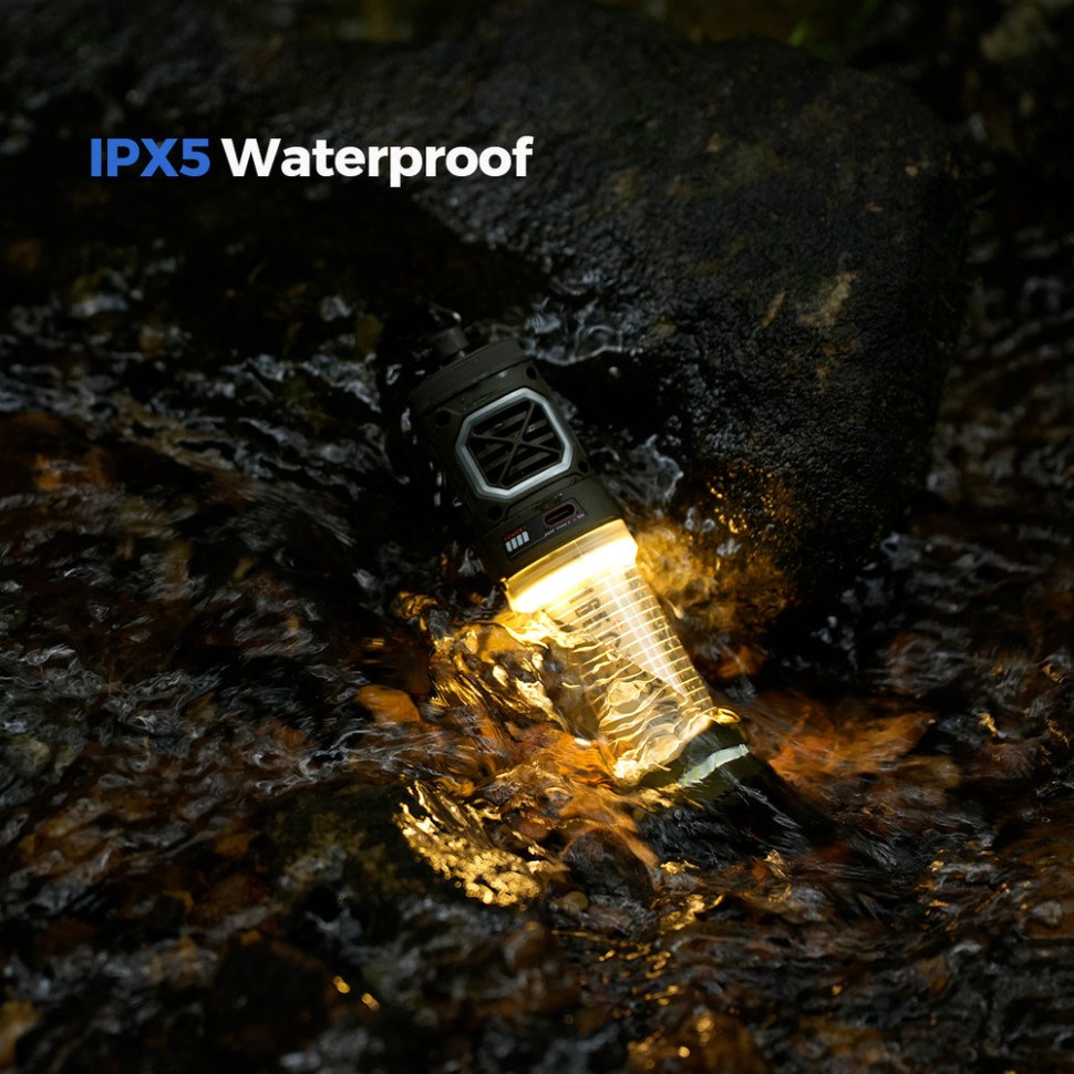 Фонарь FLEXTAIL Tiny Repel S антимоскитный Beige (TRS4800) Оснащение магнитное крепление