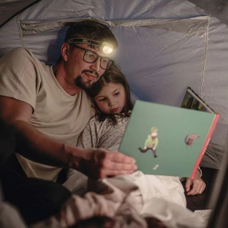 Изображение Фонарь налобный аккумуляторный EMOS P3545 175 Lm 800 mAh Li-Ion