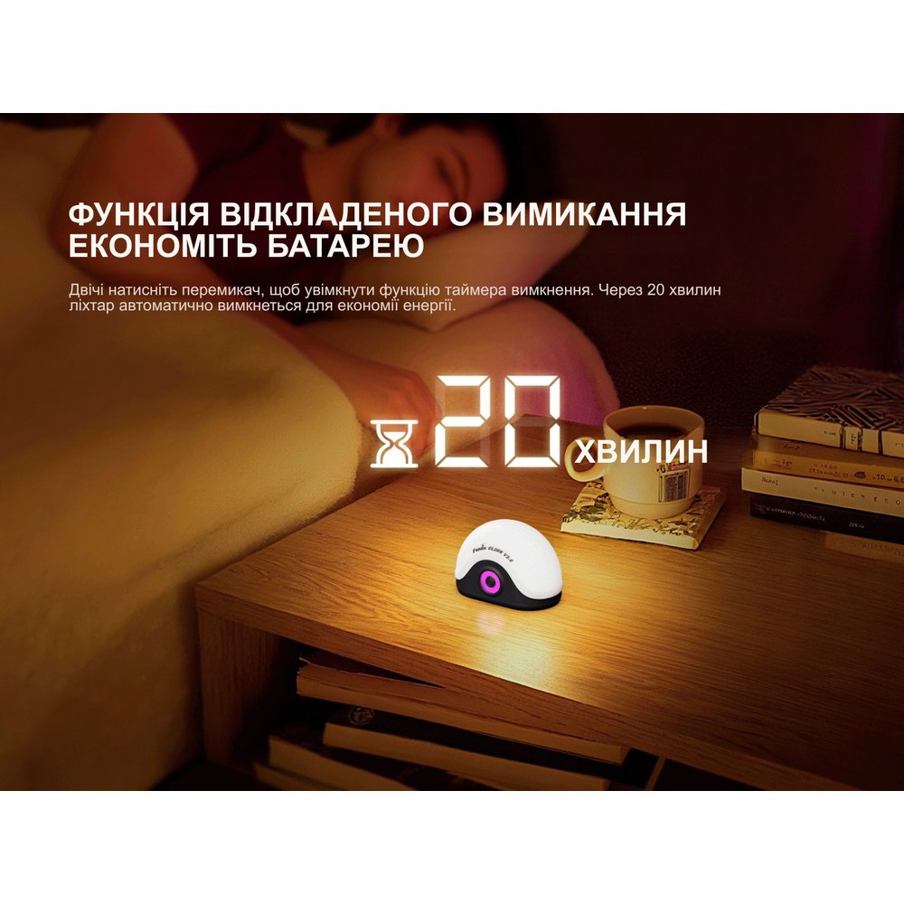 Фото 16 Фонарь кемпинговый FENIX CL20R V.2.0 Black (CL20RV20BLK)