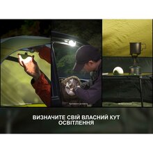 Фонарь кемпинговый FENIX CL20R V.2.0 Black (CL20RV20BLK)