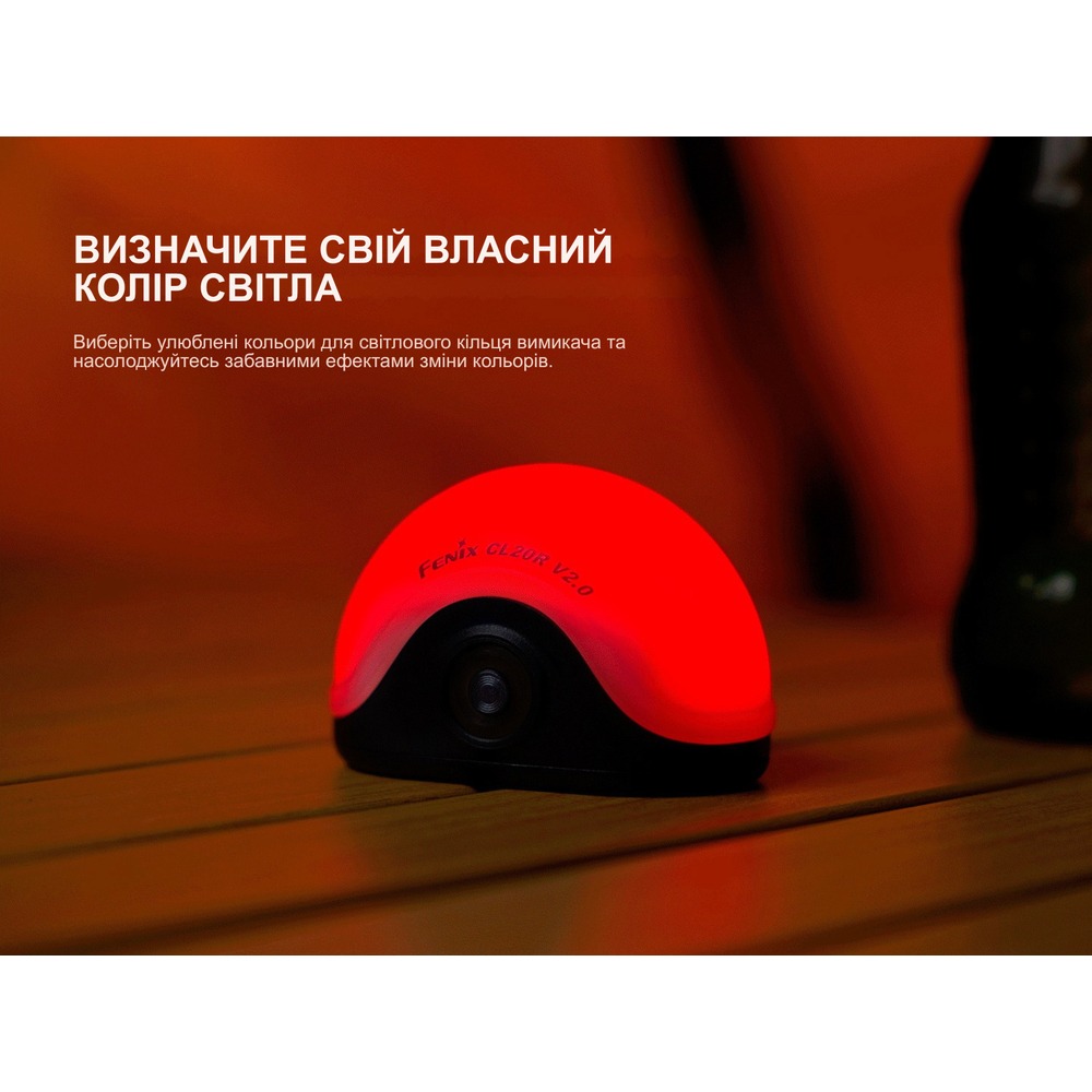 Фото 15 Фонарь кемпинговый FENIX CL20R V.2.0 Black (CL20RV20BLK)