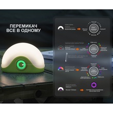 Фонарь кемпинговый FENIX CL20R V.2.0 Green (CL20RV20GRN)