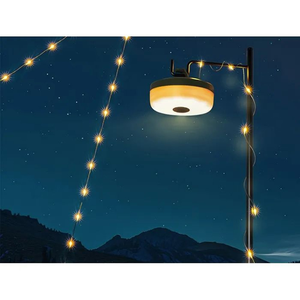 Гирлянда кемпинговая NEXTOOL Milky Way GW20 20 м White (NE20328) Источник энергии аккумулятор