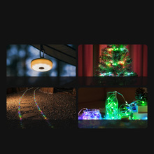 Гирлянда кемпинговая NEXTOOL Milky Way RGB 7 м White (NE20247)