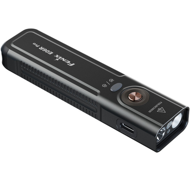 Фонарь-брелок FENIX E06R PRO Black (E06RPROB) Оснащение лазерный целеуказатель