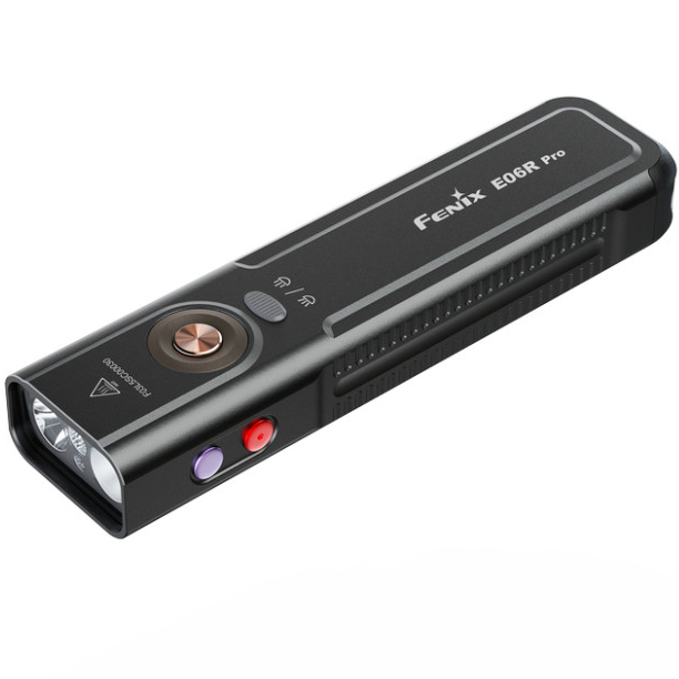 Фонарь-брелок FENIX E06R PRO Black (E06RPROB) Оснащение крепление/клипса/крючок