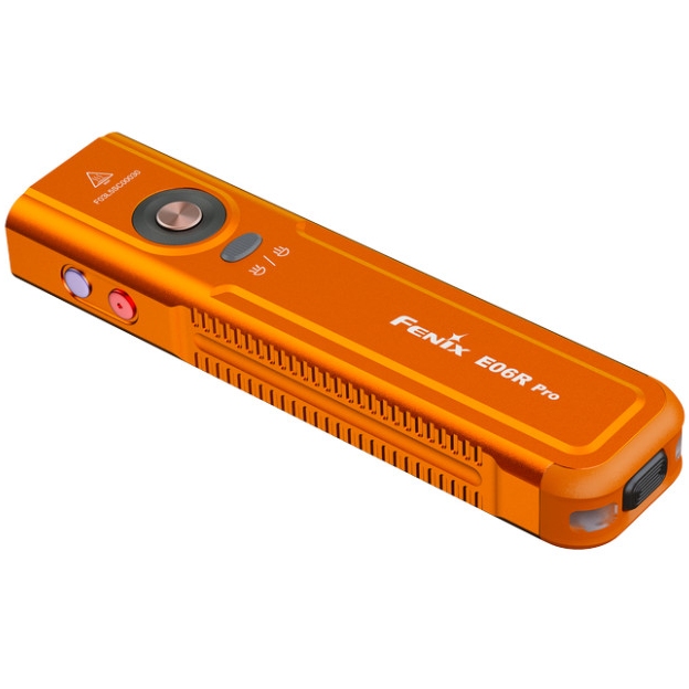 Фонарь-брелок FENIX E06R PRO Orange (E06RPROO) Оснащение крепление/клипса/крючок