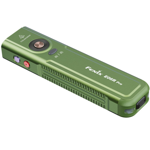 Фонарь-брелок FENIX E06R PRO Green (E06RPROG) Оснащение крепление/клипса/крючок