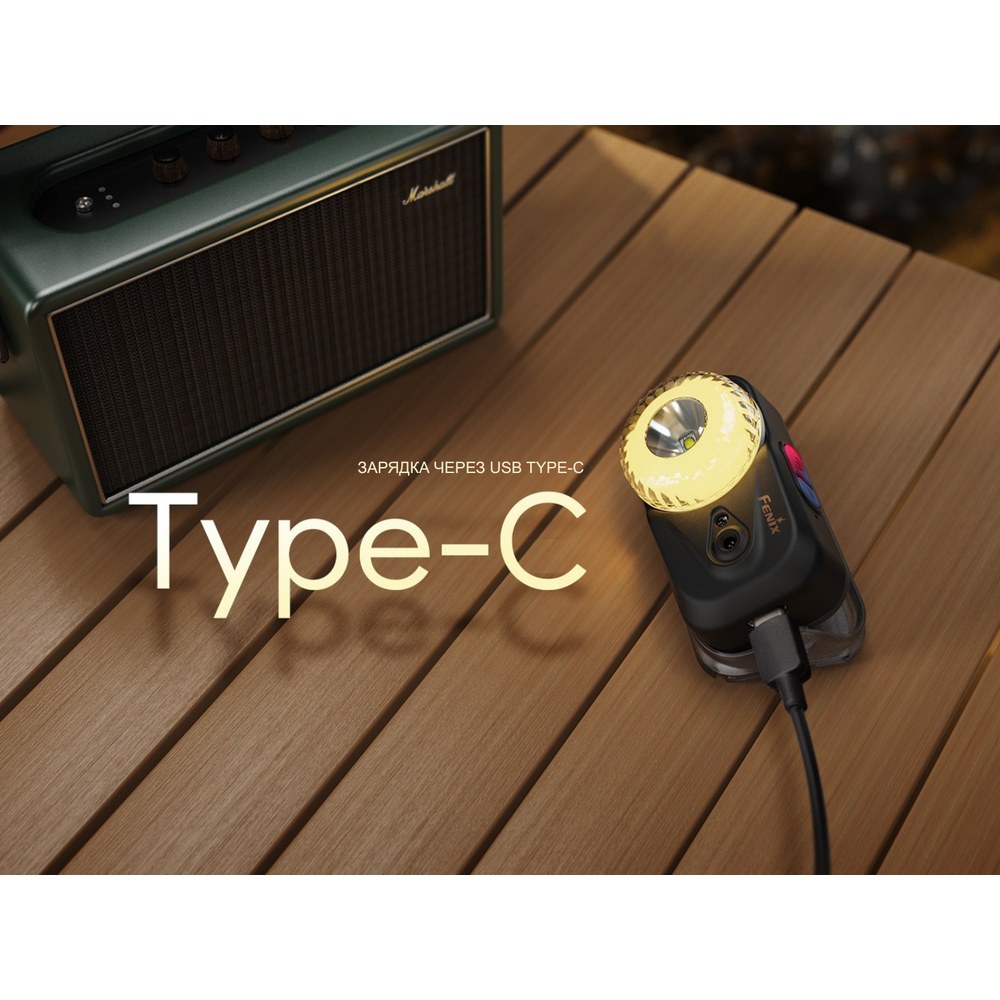 Внешний вид Фонарь налобный FENIX HL17R Black