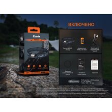 Фонарь налобный FENIX HM55R Pink