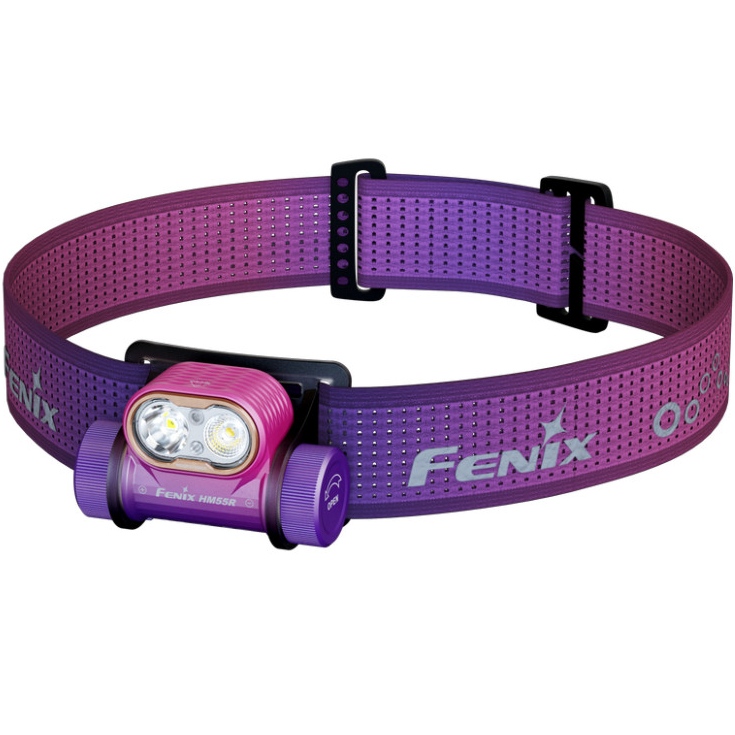 Фонарь налобный FENIX HM55R Pink